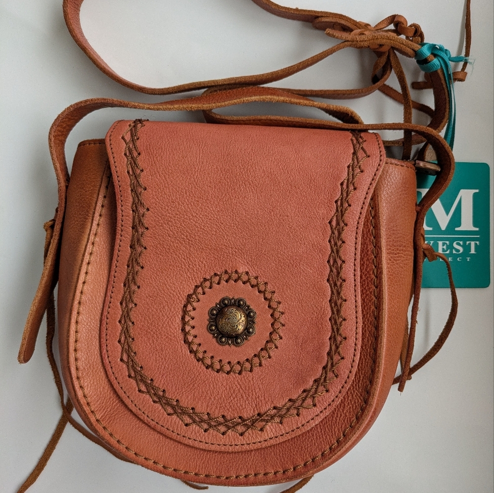 Montana West Concho Collection Crossbody
